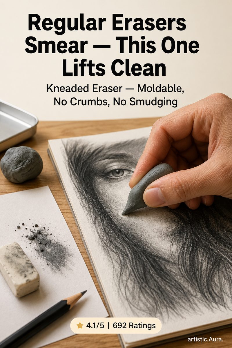Faber-Castell Kneadable Eraser (Pack of 3) — a closer look