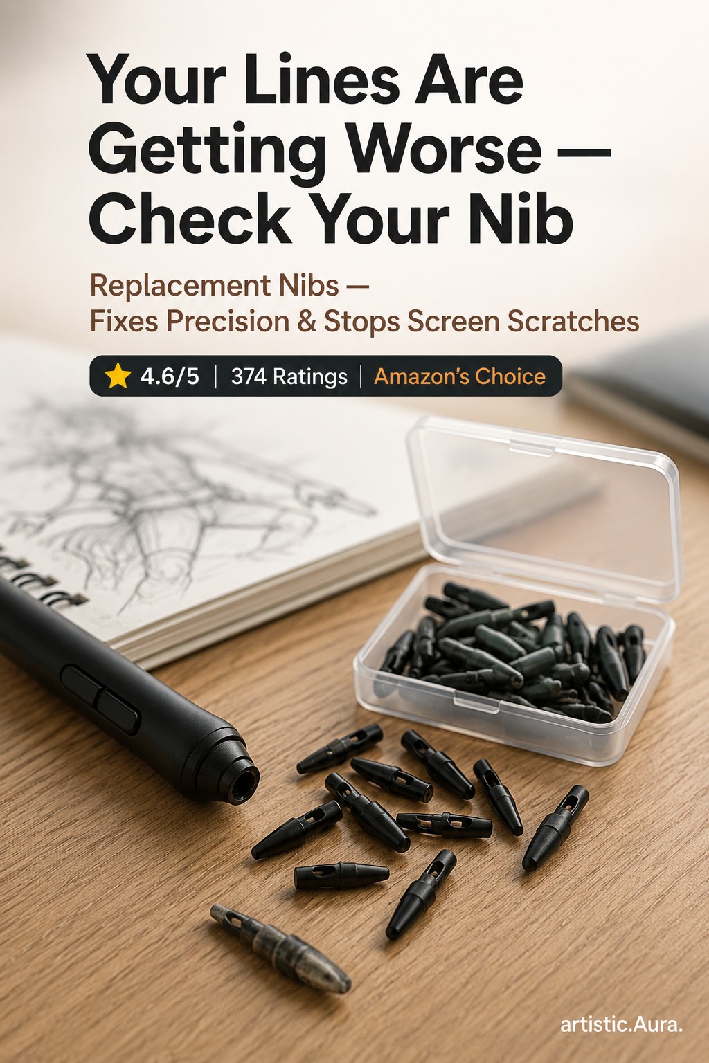 XPPen Replacement Nibs (20-Pack)